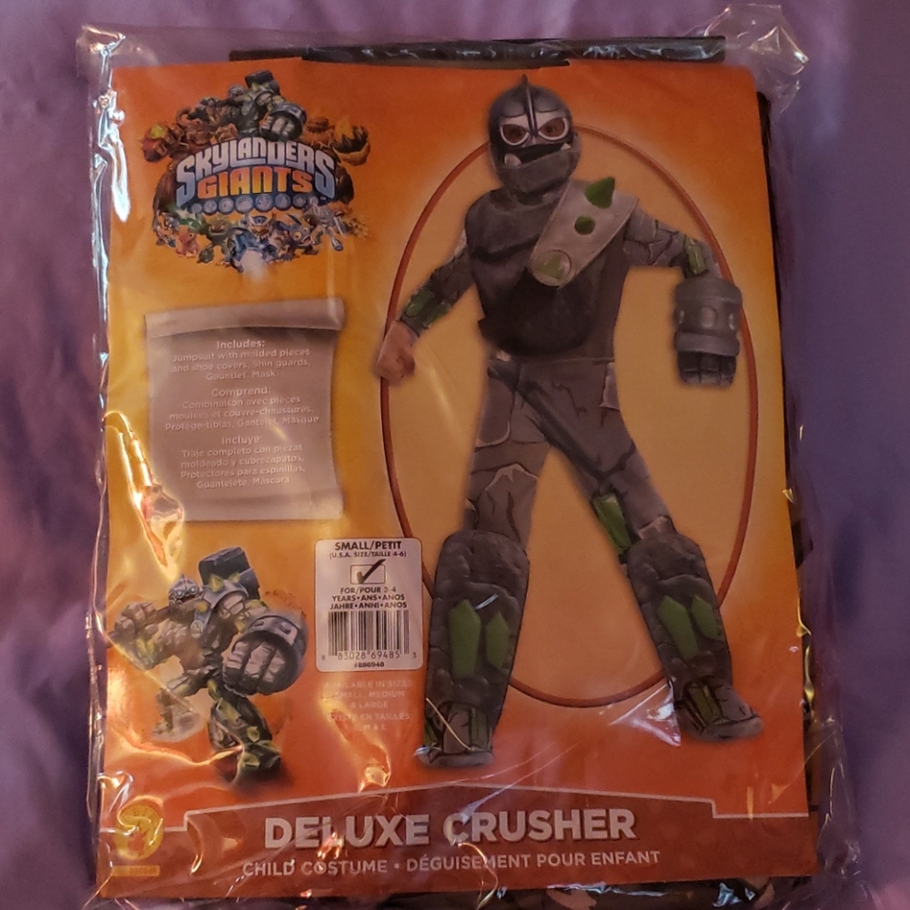 COPY - Kids Skylanders Deluxe Crusher Costume Size Small